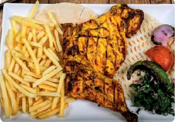 Half Charcoal Chicken
